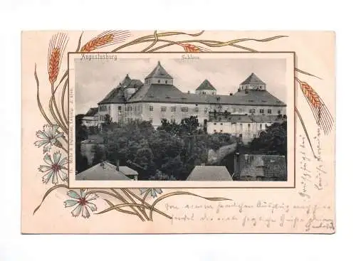 Ak Augustusburg Schloss 1903