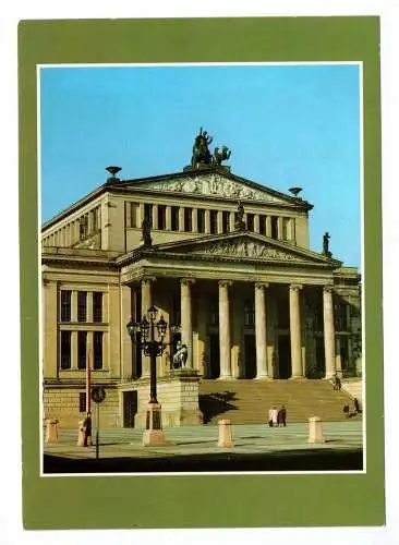 Ak Berlin Hauptstadt der DDR 1985 Schauspielhaus