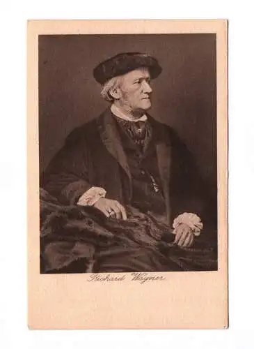 Ak Richard Wagner Portrait