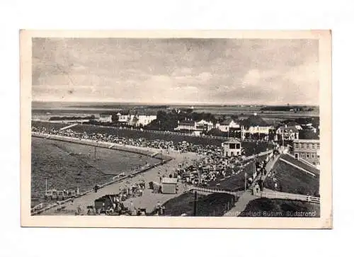 Ak Nordseebad Büsum Südstrand 1941