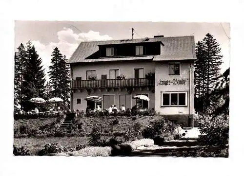 Foto Ak Hoyer Baude Bischofsgrün im Fichtelgebirge 1960