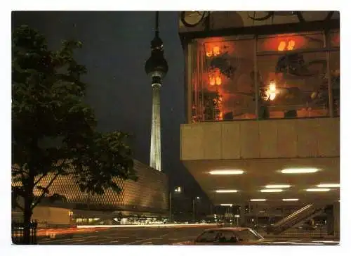 Foto Ak Karl Liebknecht Straße Berlin Fernsehturm 1985