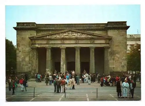 Foto Ak Mahnmal unter den Linden 1986 Berlin