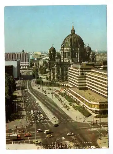 Foto Ak Berlin Karl Liebknecht Straße 1985