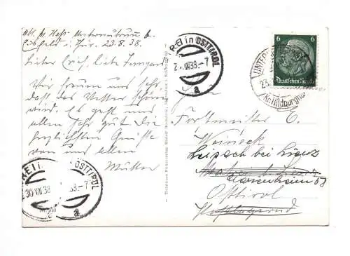 Ak Rotwild im Thüringer Wald 3 mal Ansichtskarte 1938