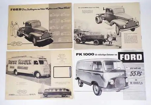 Ford Prospekte FK1000 Oldtimer