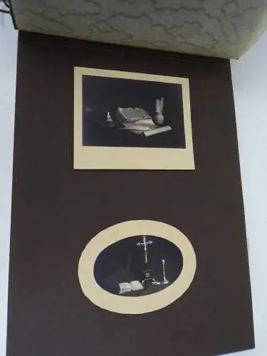 Altes Fotografen Fotoalbum Kunstfotos geschmackvolle Motive 1920 er 
