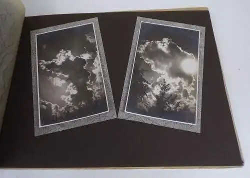 Altes Fotografen Fotoalbum Kunstfotos geschmackvolle Motive 1920 er 