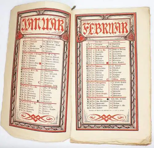 Baltischer Wappenkalender 1902 Heraldik Wappenkunde Rarität