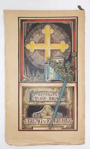 Baltischer Wappenkalender 1902 Heraldik Wappenkunde Rarität