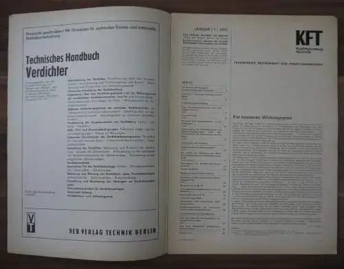 Zeitschrift DDR Fahreindrücke Meßwerte vom 5 PS Moskwitsch KFT Januar 1971