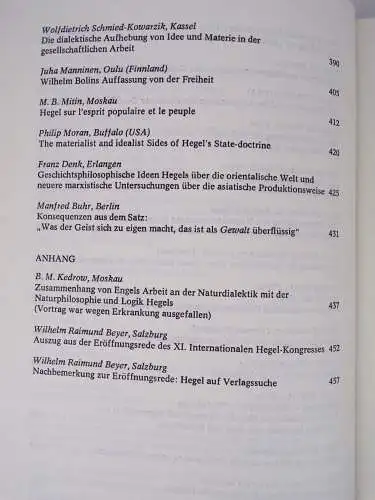 Hegel Jahrbuch 1976 Wilhelm R Beyer Pahl Rugenstein Philosophie