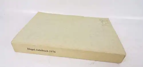 Hegel Jahrbuch 1976 Wilhelm R Beyer Pahl Rugenstein Philosophie