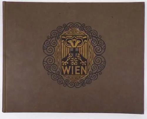 Lechners Album von Wien Östereich Reise antiquarisches Buch