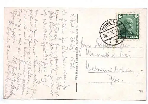Ak Jagdhaus Kissel Thüringen 1936