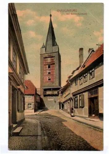 Ak Quedlinburg Am Schreckensturm