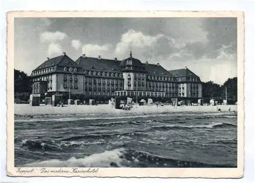 Ak Zoppot Das moderne Kasinohotel 1941