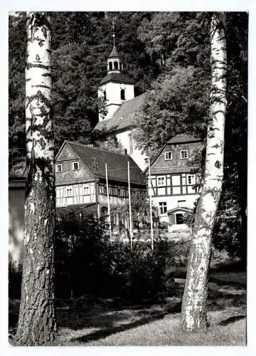 Ak Kurort Oybin mit Bergkirche DDR 1979