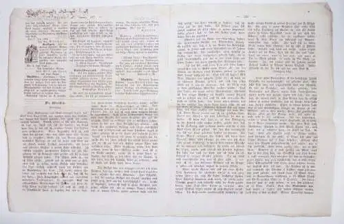 Alte Zeitung Wochen Blatt Donau Kreis Oberamt Waldsee 1846 1852 