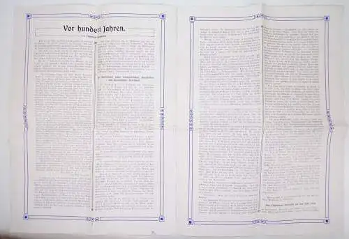 Festzeitung des Erlanger Tagblatt 1910 Hoch Wittelsbach Bayern Erlangen