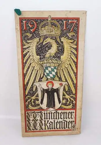 Münchner Kalender 1917 Heraldik Wappenkunde