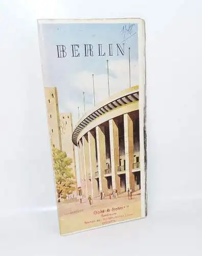 Altes Prospekt Berlin 1939 Reise Broschüre