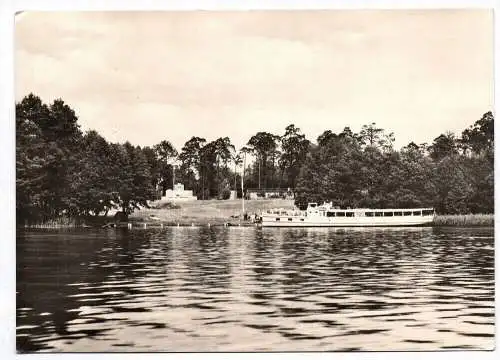 Ak Prieros Kr. Königs Wusterhausen Hölzerner See DDR