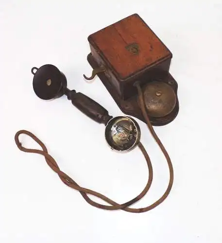 Altes Siemens und Halske Telefon Wandtelefon um 1910 1920