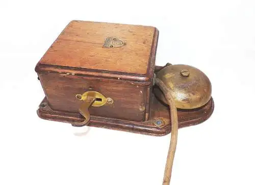 Altes Siemens und Halske Telefon Wandtelefon um 1910 1920