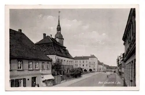 Ak Bad Lausick in Sachsen Kirche 1951