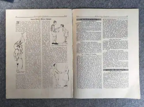 Zeitschrift Arbeiter Jugend 21 Jahrgang Berlin August 1929