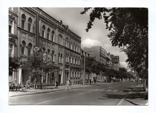 Ak Wilhelm Pieck Stadt Guben DDR 1986 Wilhelm-Pieck-Straße