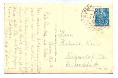 Ak Ostseebad Prerow Strand DDR 1954