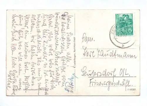 Ak Zempin auf Usedom Weststrand DDR