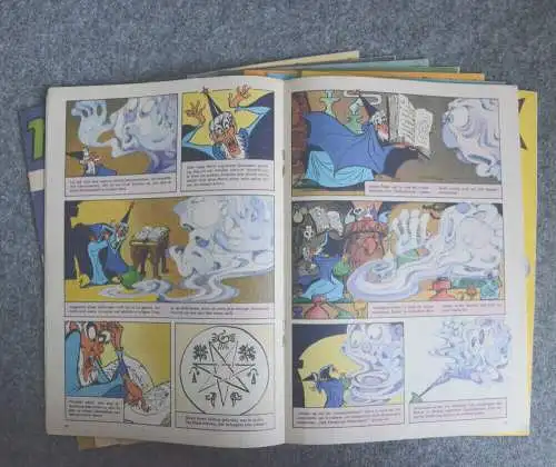 Kinder Zeitschrift Abrafaxe Etikett 1 Jahrgang 1983 Mosaik Comic DDR