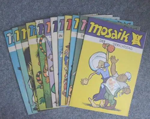 DDR Comic Abrafaxe 1 Jahrgang 1984 ohne Etikett und Stempel Kinderzeitschrift