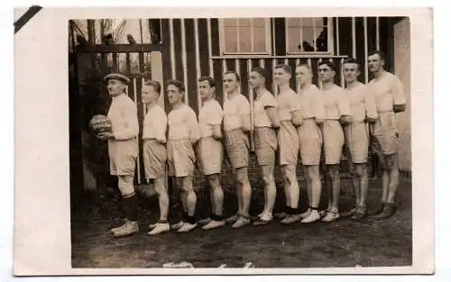 Foto Ak Fussballspieler Gaumeister Ball wohl Zittau Sportdress Fussball