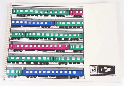 Broschüre Waggonbau Bautzen 1971 Vereinigter Schienenfahrzeugbau DDR Eisenbahn