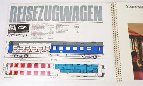 Broschüre Waggonbau Bautzen 1971 Vereinigter Schienenfahrzeugbau DDR Eisenbahn