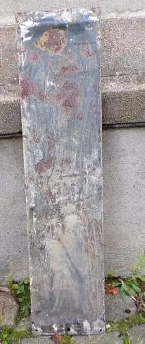 Altes Emailschild Ostfriedhof 