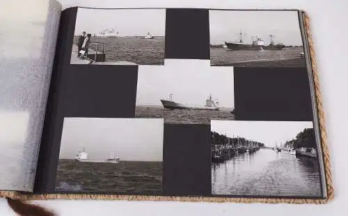 Fotoalbum DDR Waren Müritz Urlaub 1969 Fotos Papiere