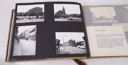 Fotoalbum DDR Waren Müritz Urlaub 1969 Fotos Papiere