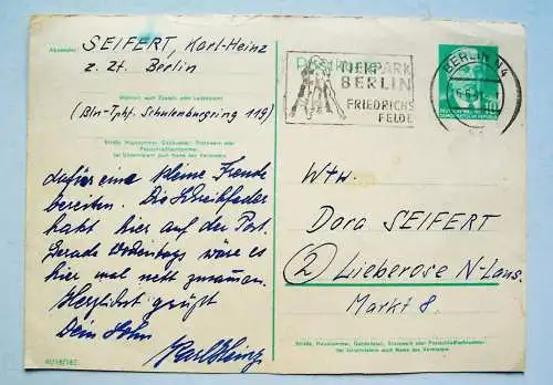 3 x DDR Ganzsache P68 Berlin & Zittau 1959 - 1961 ! (D)