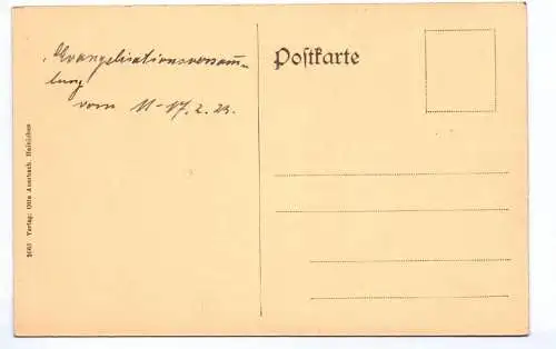 Ak Hainichen Trinitatiskirche 1923