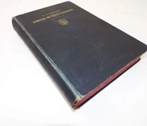 Diagnostik der inneren Krankheiten 1901 Dr Oswald Vierordt Buch