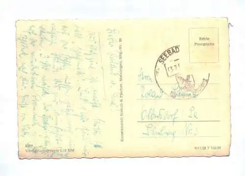DDR Ak Bansin 1959 Mecklenburg-Vorpommern