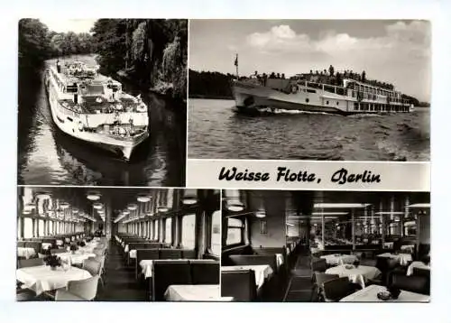 DDR Ak Weisse Flotte Berlin Hauptstadt der DDR 1978