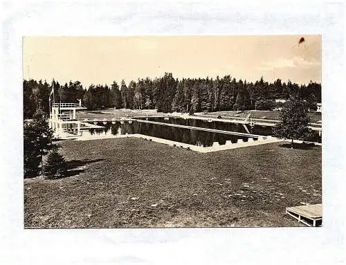 Ak Foto Großröhrsdorf Kreis Bischofswerda Masseneibad Große Liegewiese DDR