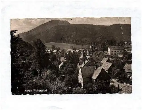 Ak Foto Kurort Waltersdorf Sachsen DDR