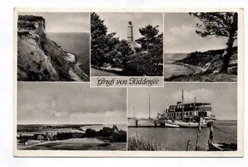 Ak Gruß von Hiddensee Ostsee DDR 1960